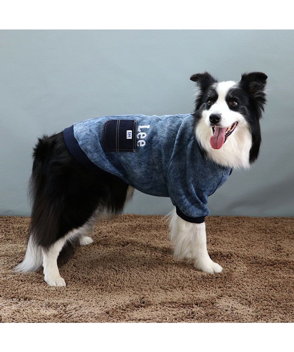 PET PARADISE Lee ウォッシュ加工 トレーナー 中型犬 大型犬 