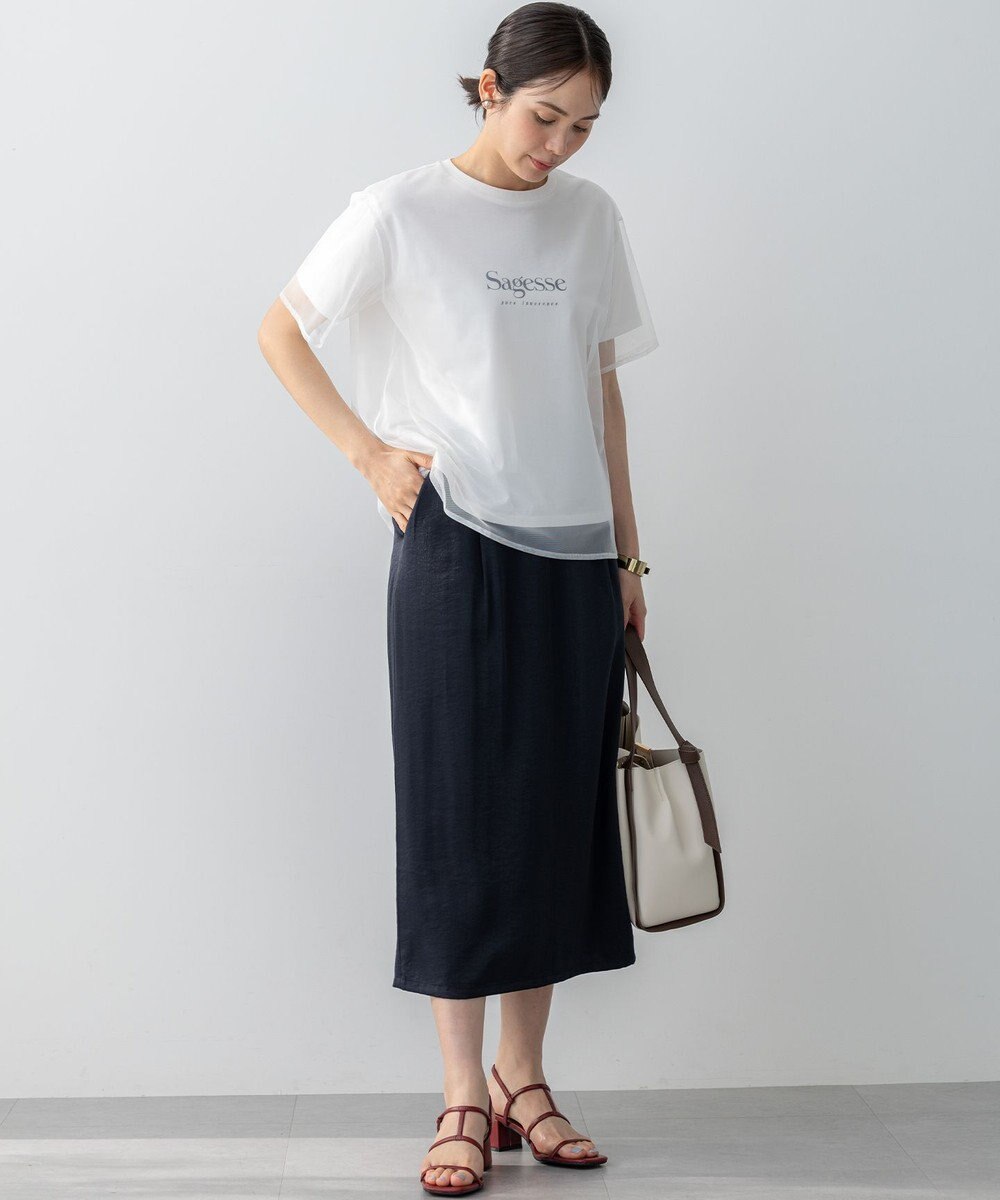 組曲 チュールロゴ Ｔシャツ 