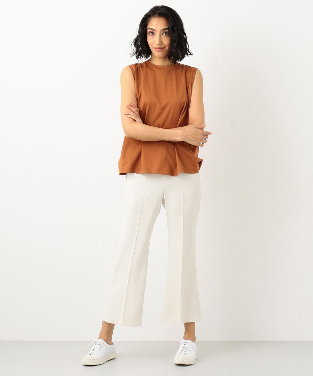 #Newans 【洗える】バックシャンデザインカットソー 