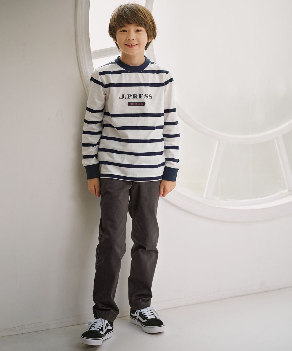 J.PRESS KIDS 【110-130cm】ボーダー カットソー 