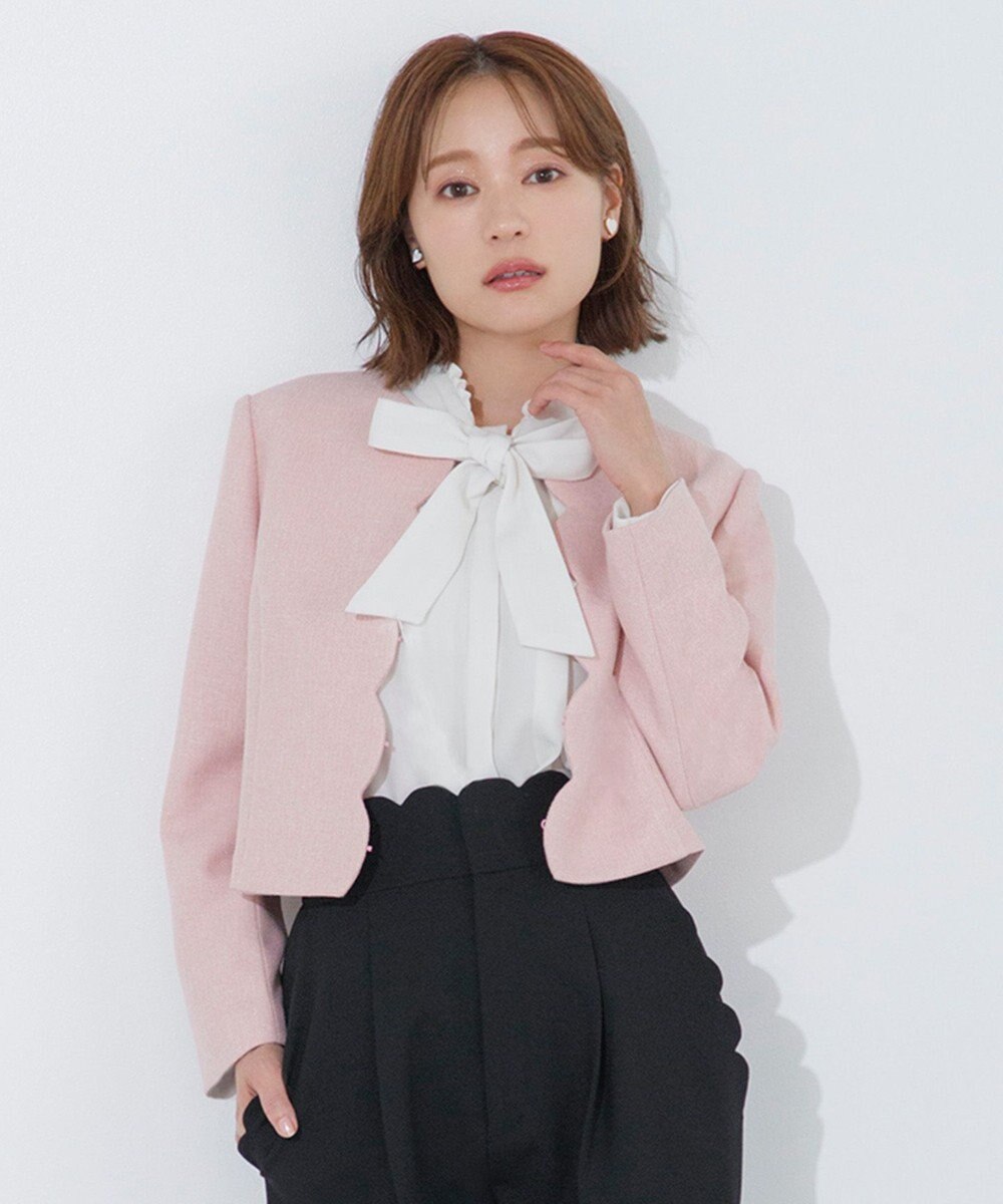 TOCCA PROMISE RIBBON ROSETTE ブラウス 