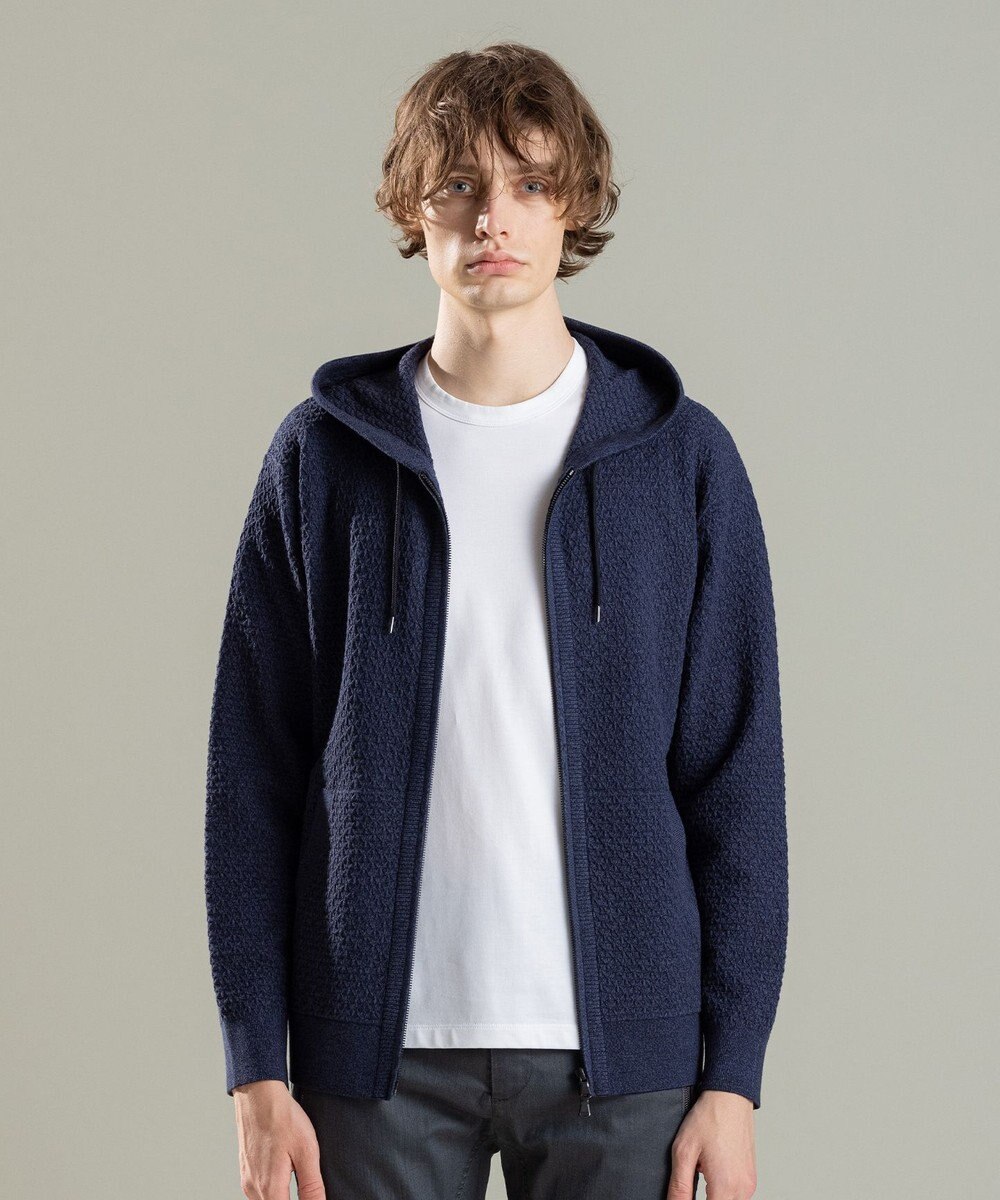 JOSEPH HOMME ヴィスコースリンクスジャガード　パーカ 