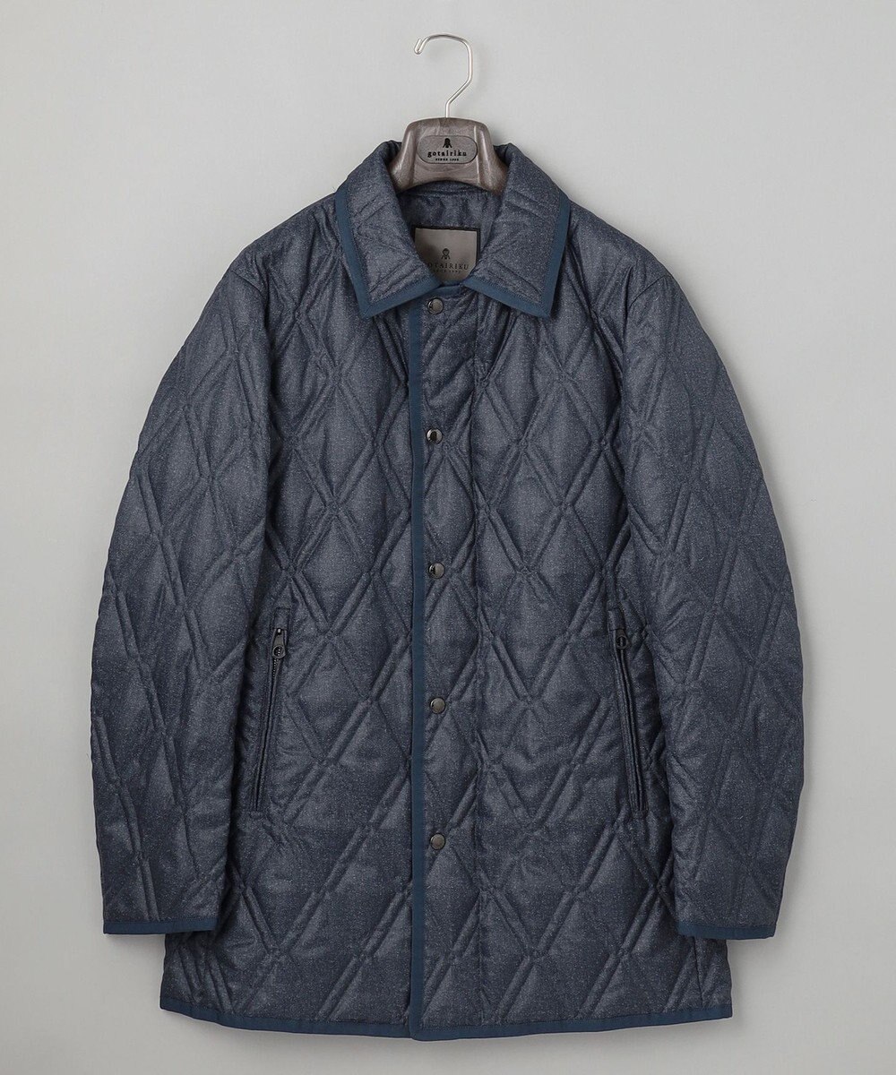 GOTAIRIKU 【仕事で着用可】ブライトシャンブレー キルティング ドレスダウン 