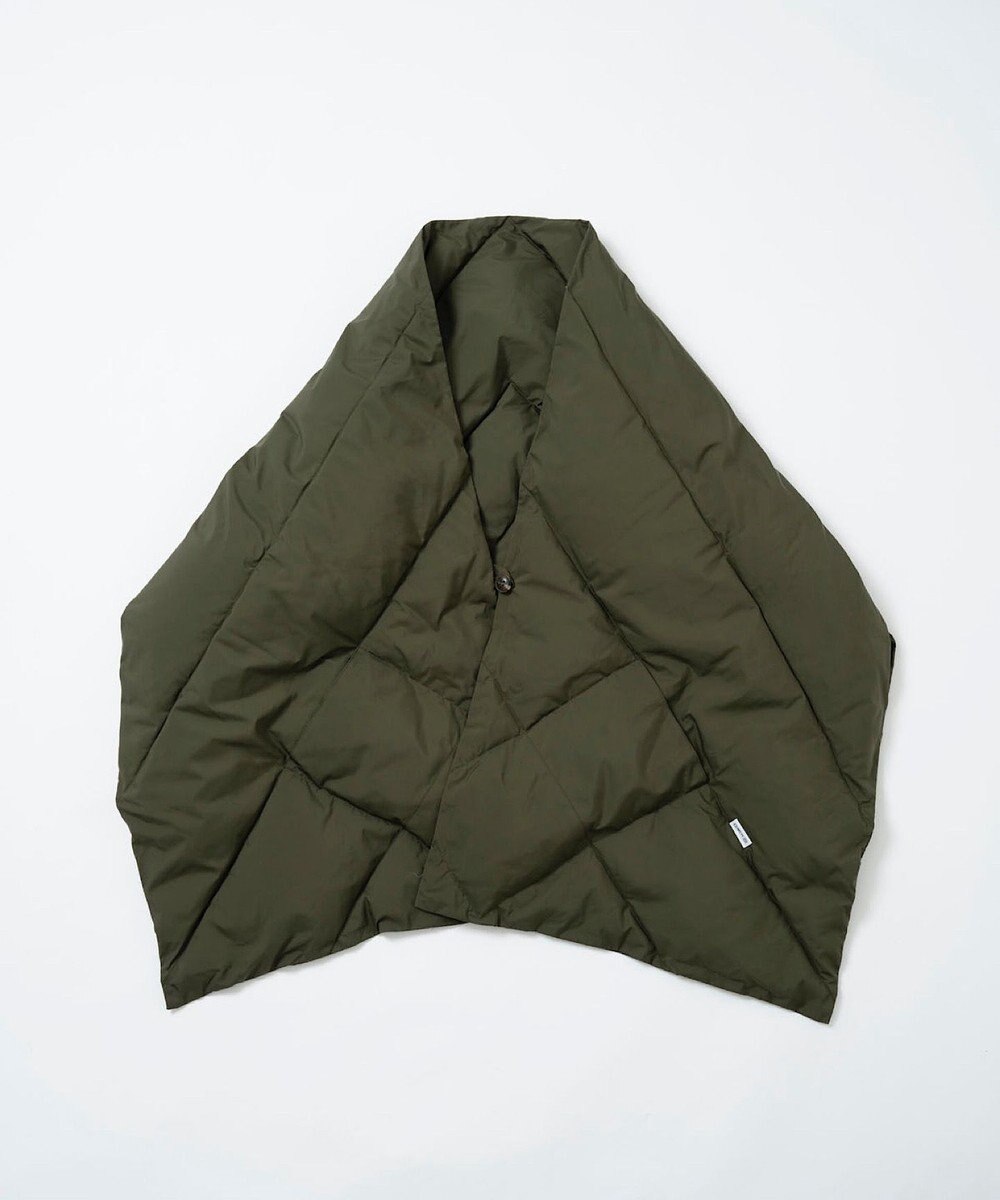 KWD 【日本製/UNISEX】DOWN SHAWL グリーンダウン ダウンショール 
