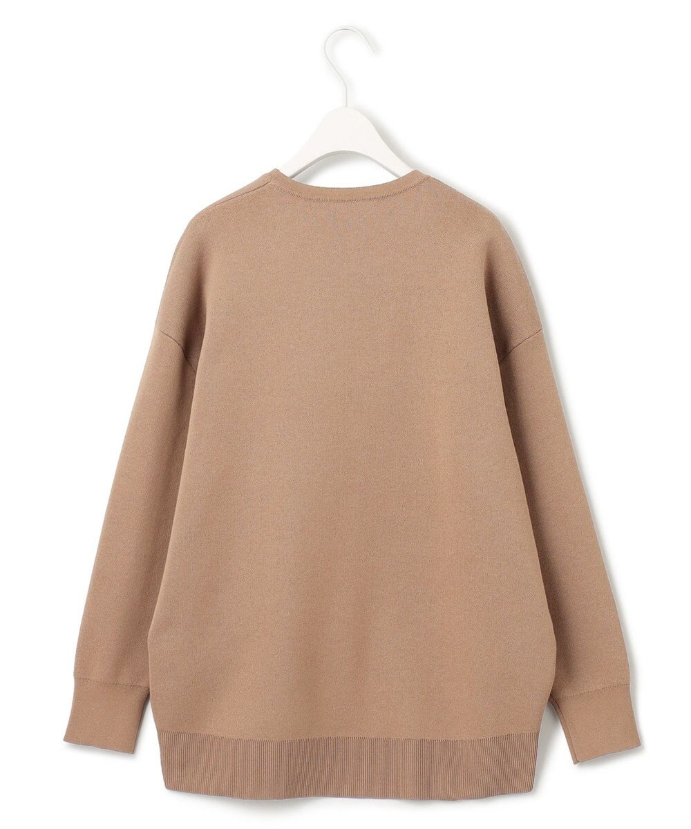 ICB 【洗える】 コットンポリエステルスムース ニットプルオーバー 