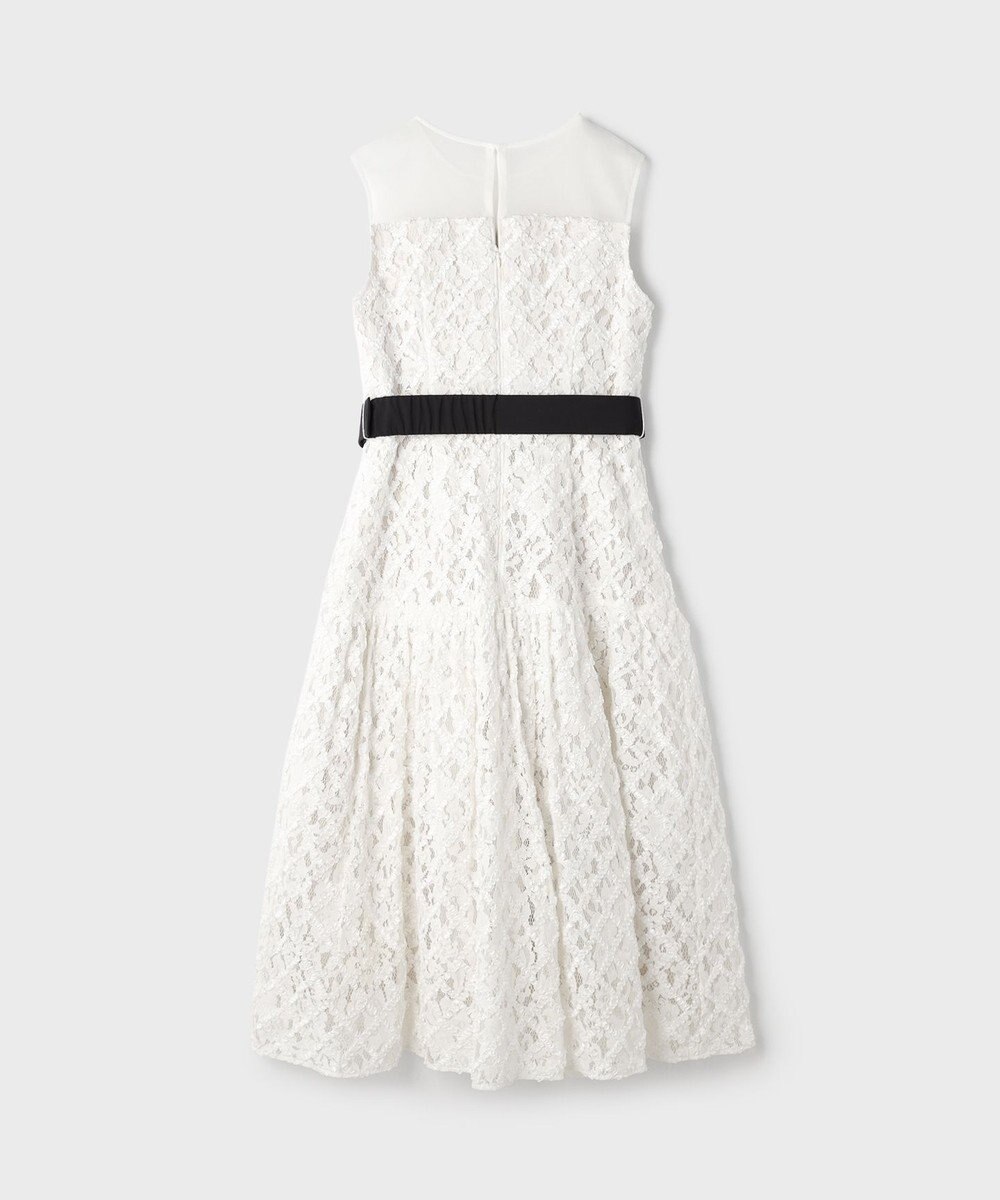 GRACE CONTINENTAL コード刺繍ワンピース 