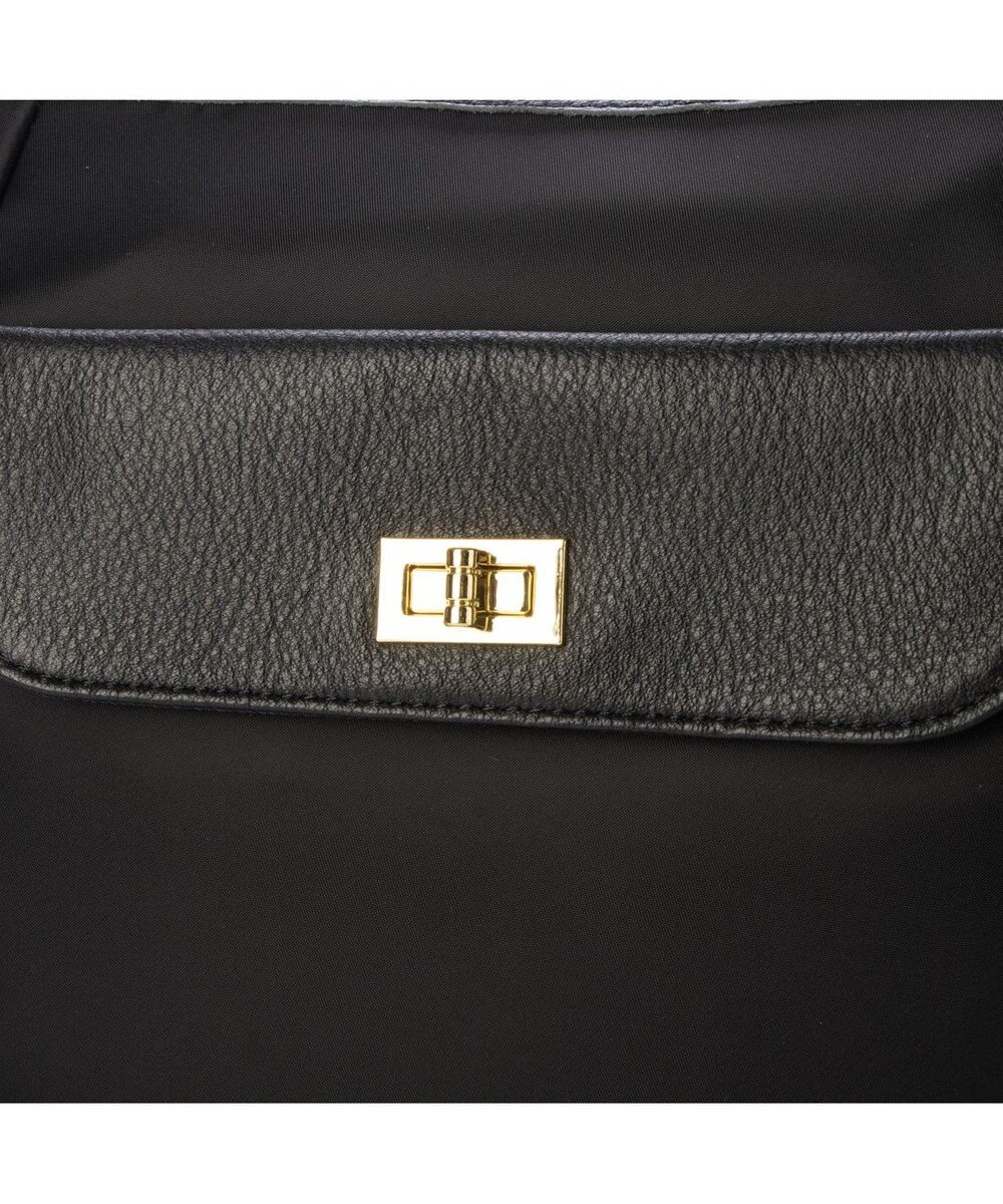 UNBILLION ペルケ perche / ナイロン牛革ヒネリかぶせ2wayトート 