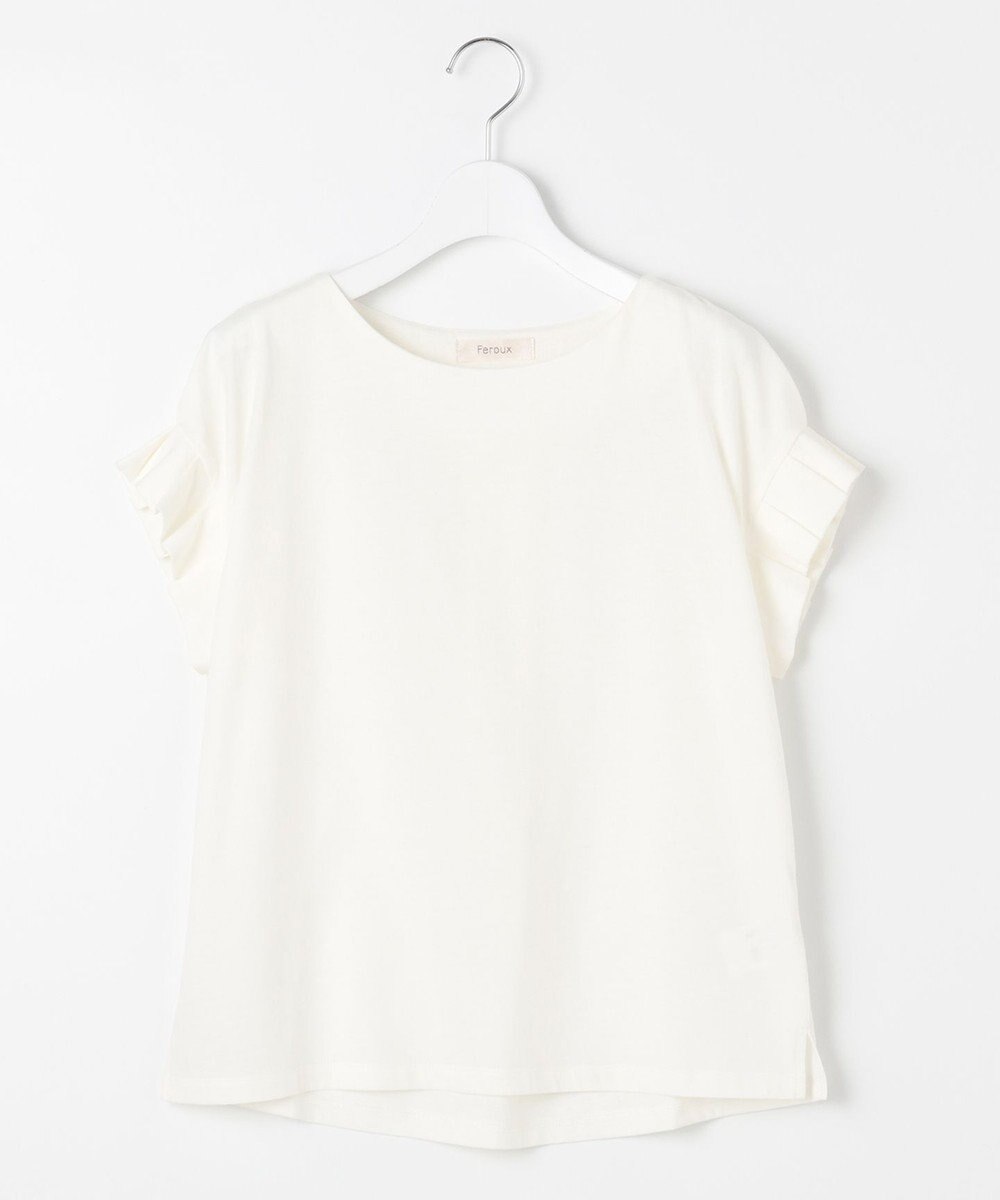 Feroux 【UVケア】タックスリーブ Tシャツ 