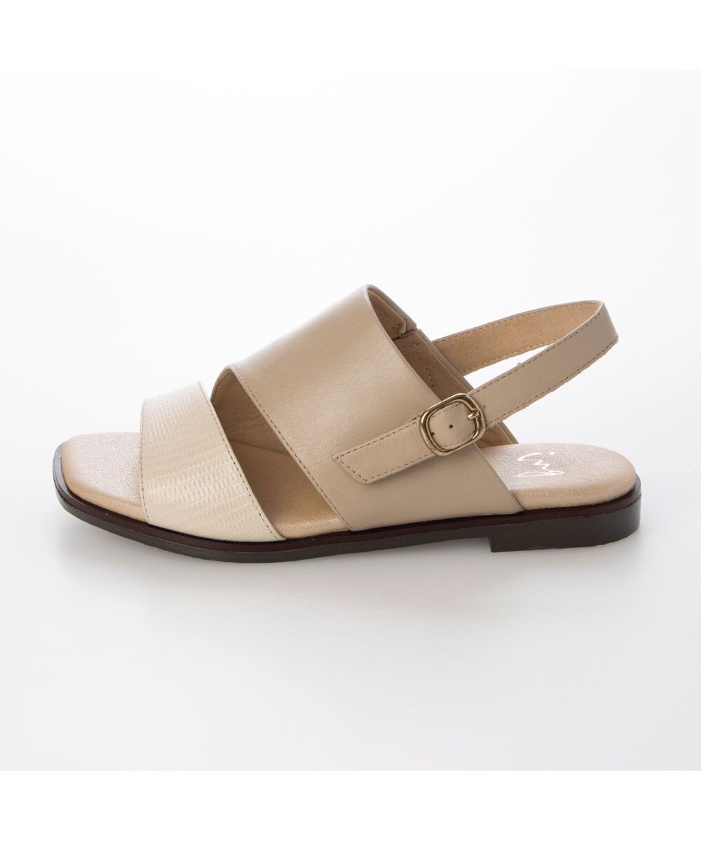 ing <ing>【WEB限定】【３E】ダブルベルトサンダル 