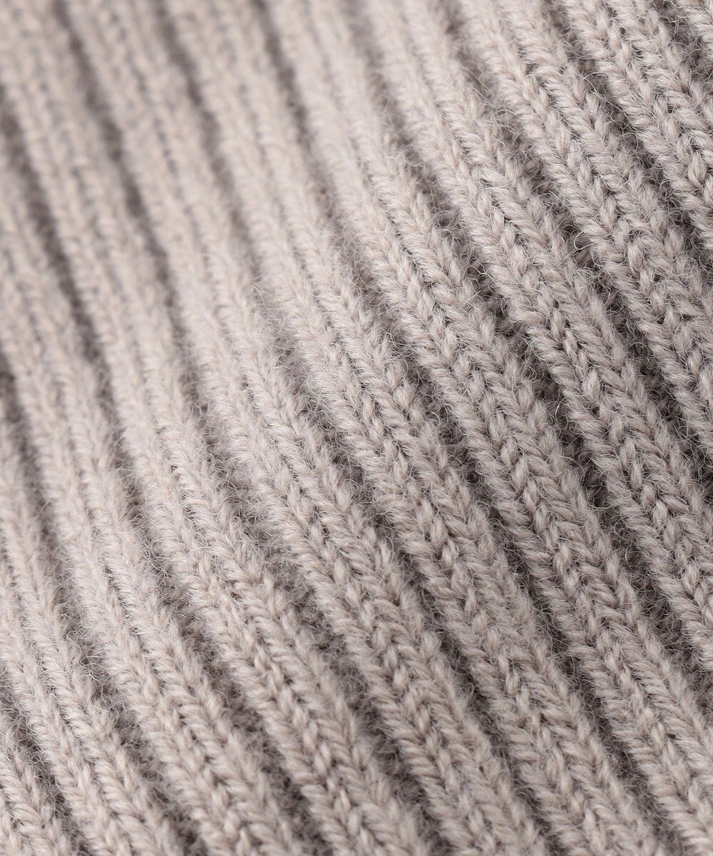 自由区 【洗える】ウールブレンドバルキー アームウォーマー 