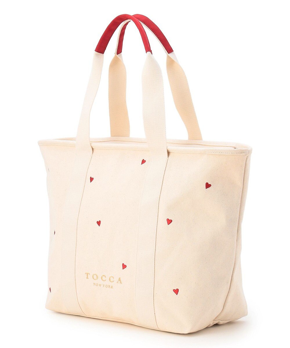 TOCCA 【chayさん着用・WEB＆一部店舗限定】LUCKY SHOWER TRAVELING TOTE トラベルキャンバストート 