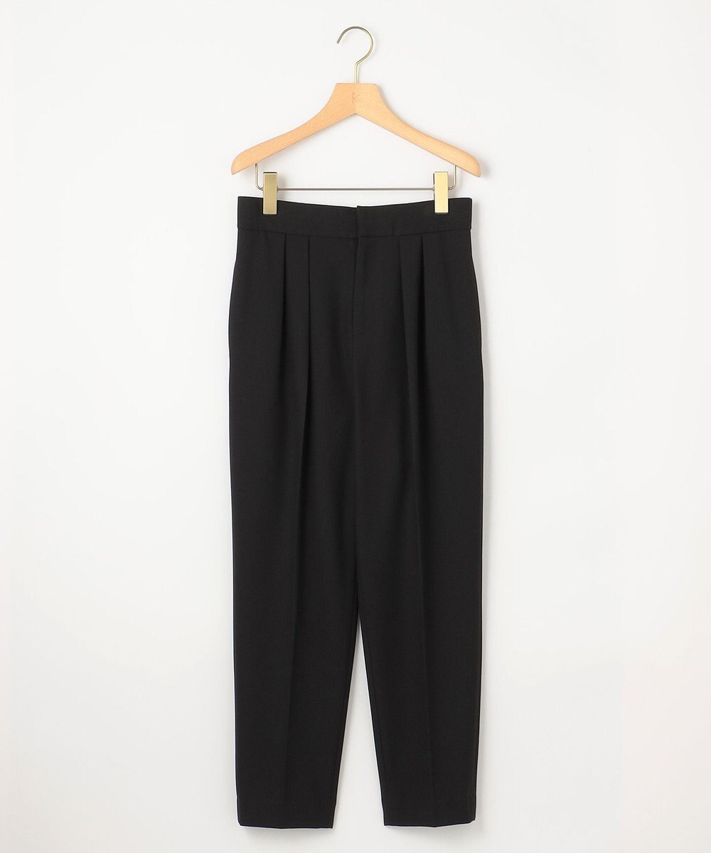 組曲 2WAYウォームストレッチ テーパード パンツ 