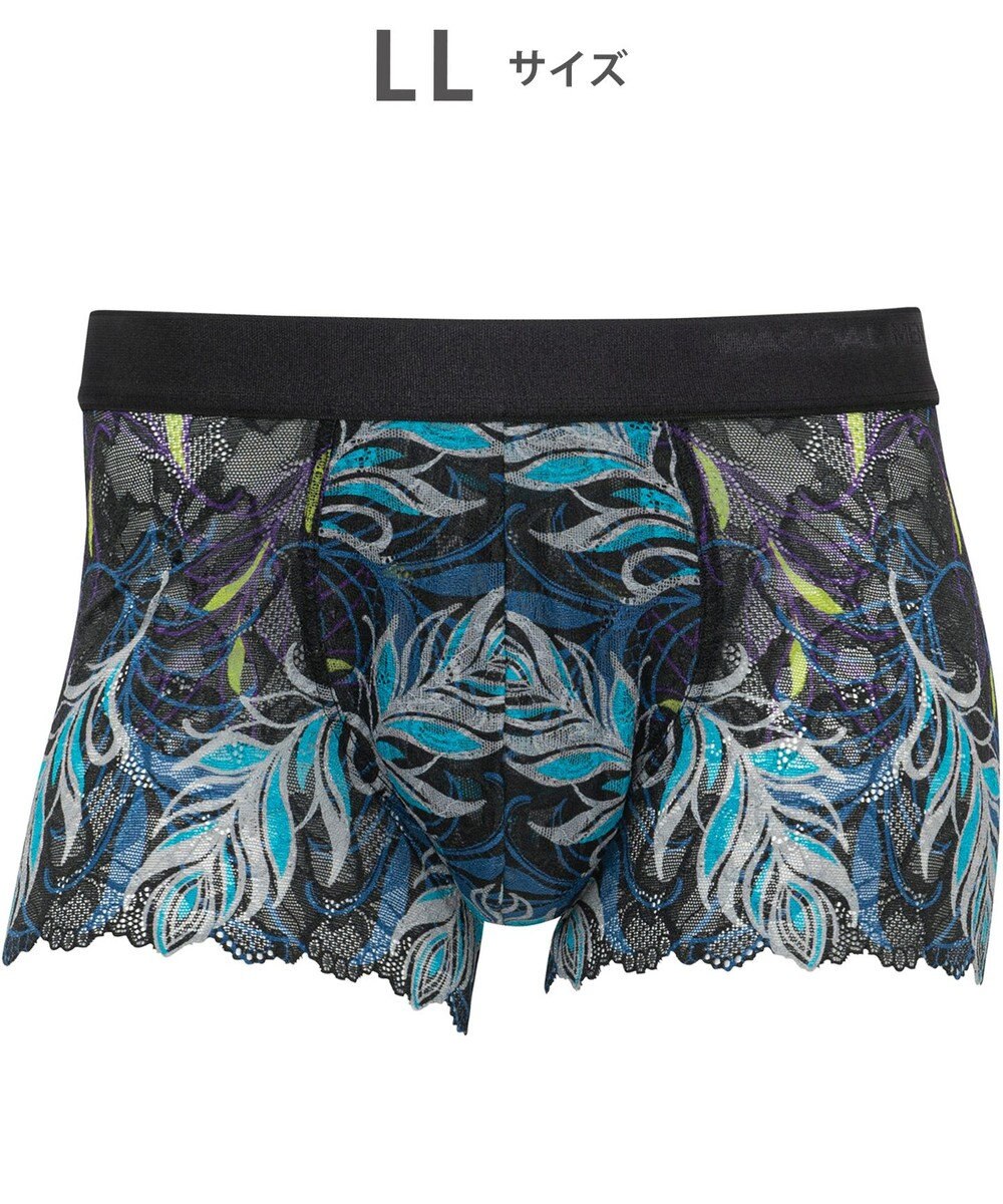 WACOAL MEN WACOAL MEN 【レースボクサー】 ボクサーパンツ フロント快適グラマラス 通気性 スカラ始末(裾部分) 前閉じ レース 下着 メンズ WT3826 /ワコールメン 