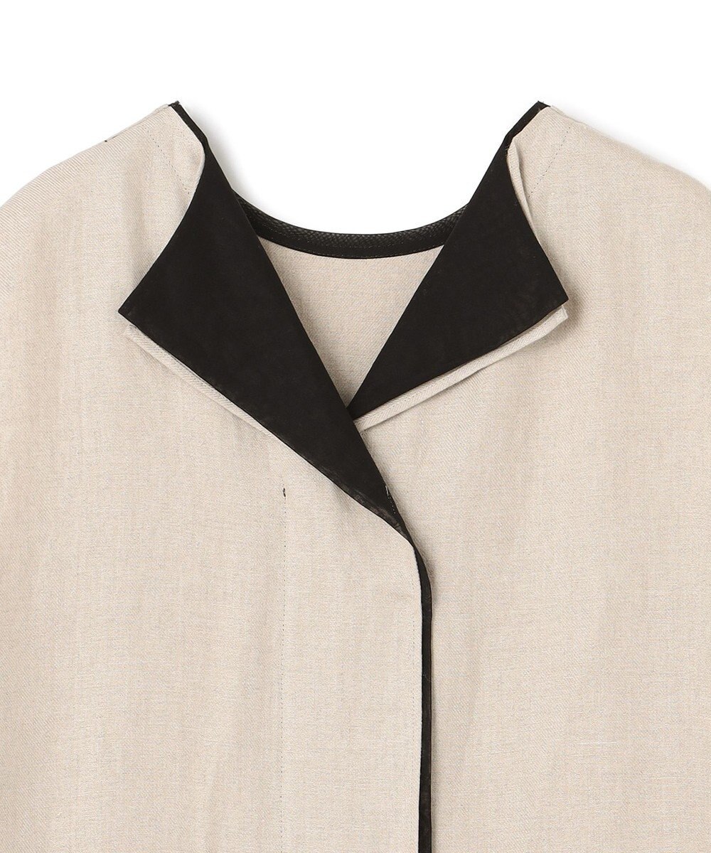 BEIGE， CHESTNUT / Iラインドレス 