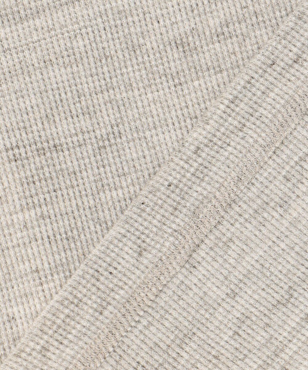 JOSEPH ABBOUD 【オリジナルオーガニックコットン使用/サスティナブル/伸縮/保形性】JOE COTTON ワッフル クルーネックＴシャツ 