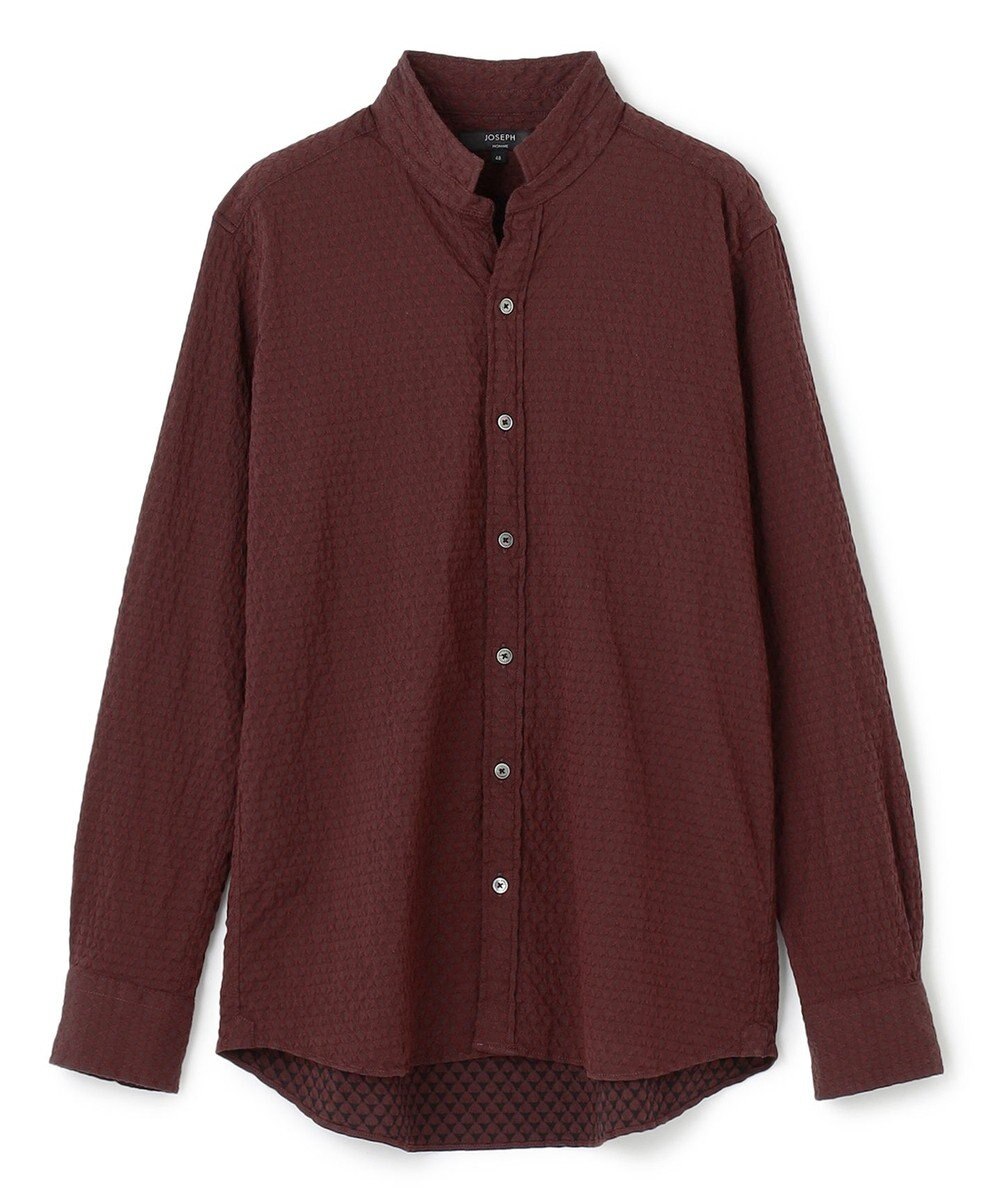JOSEPH HOMME トライジャガードストレッチ　ウィングカラーシャツ 