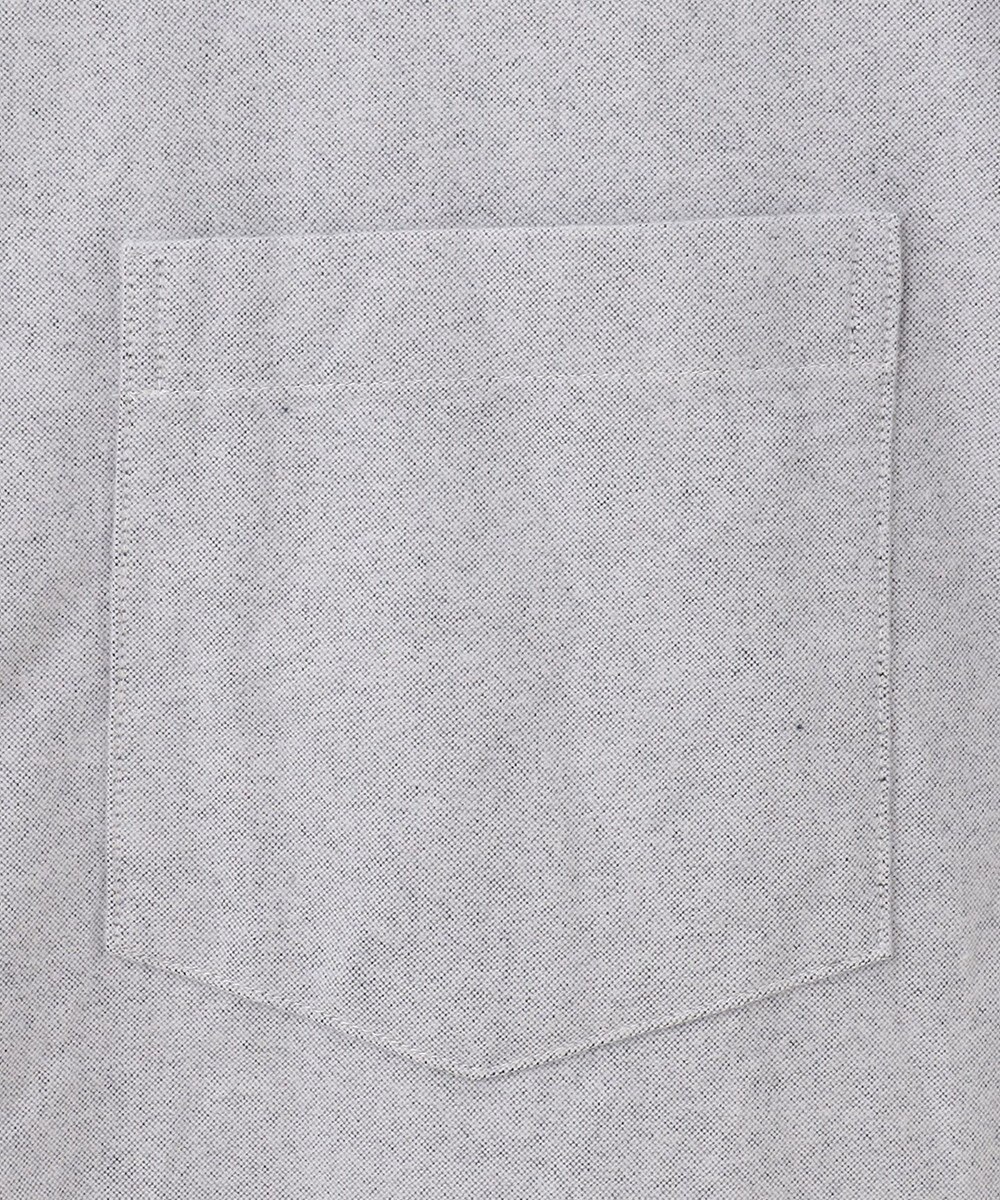 J.PRESS YORK STREET 【UNISEX】起毛オックスフォードシャツ/バンドカラー 