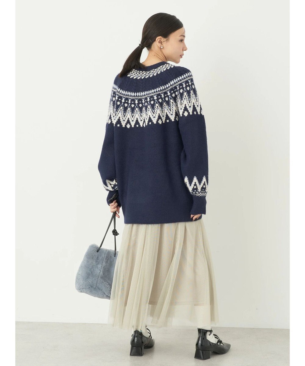 earth music&ecology オーロララメノルディックチュニック 