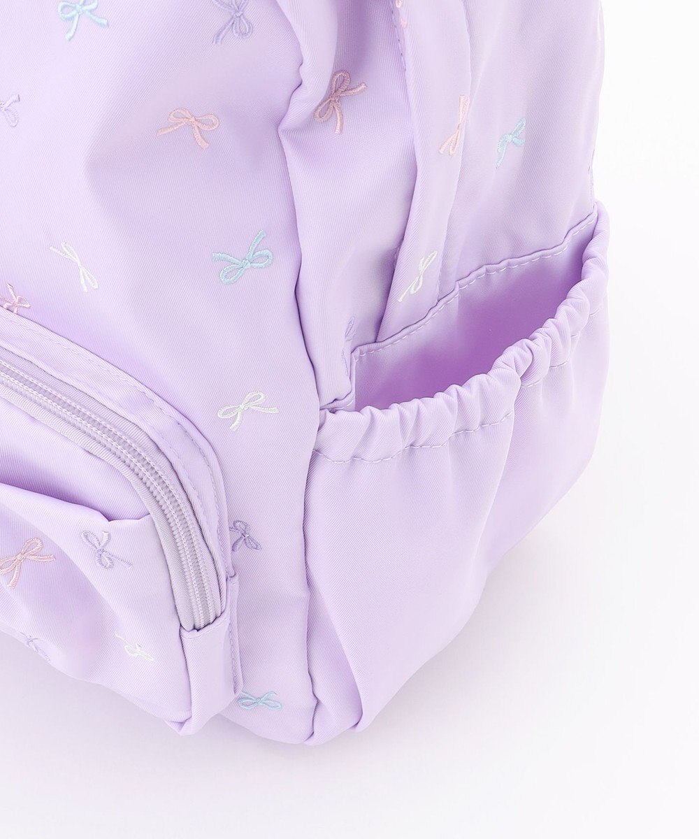 ANY KIDS 【10L容量】総柄刺繍リュック 