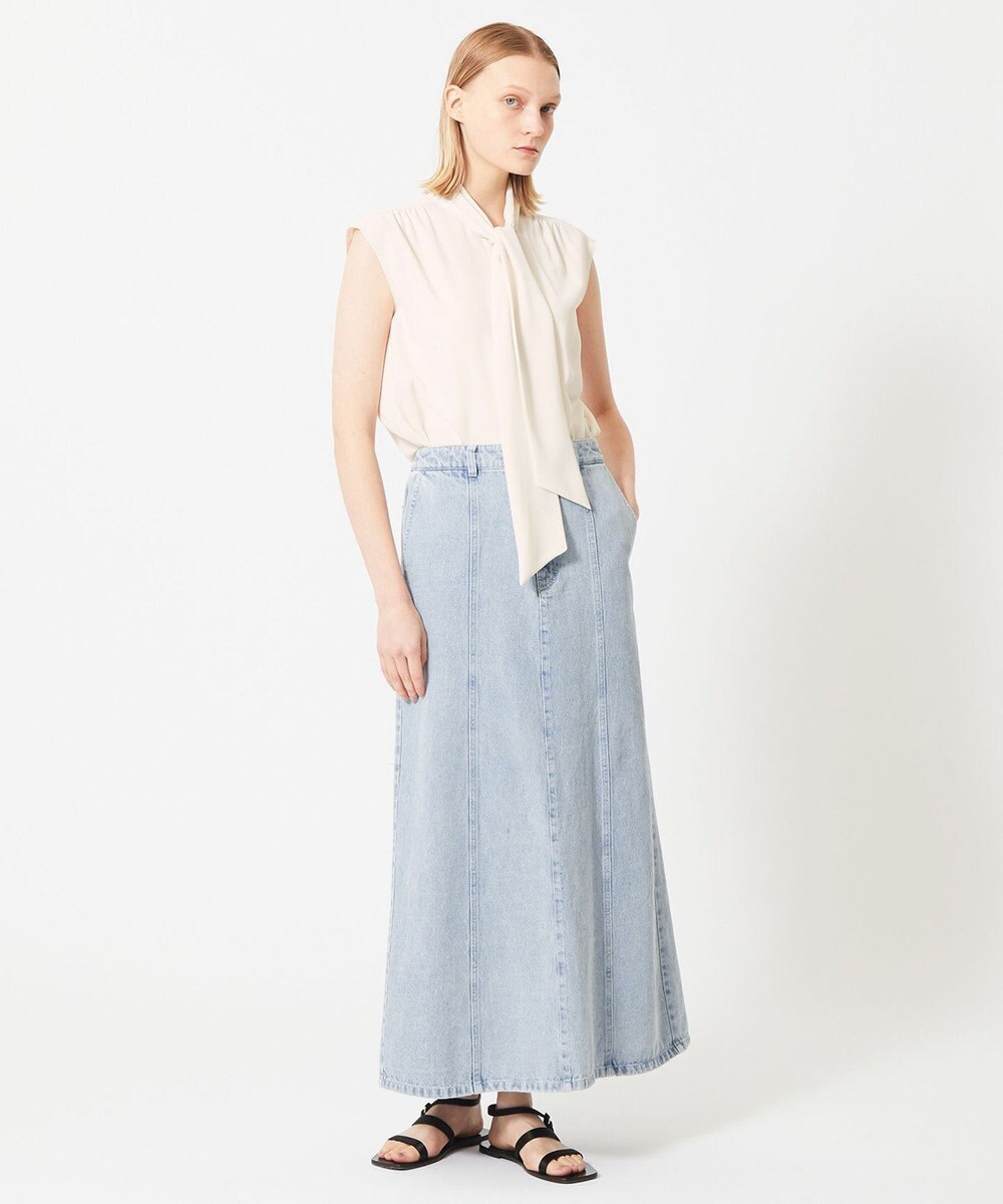 BEIGE， 【WEB＆一部店舗限定】ZEKOLVA / ボウタイブラウス 