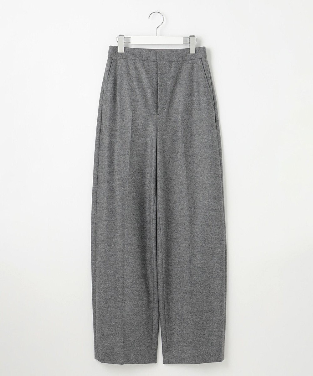 23区 【エステータ】ウールツイルジャージー ワイドパンツ 