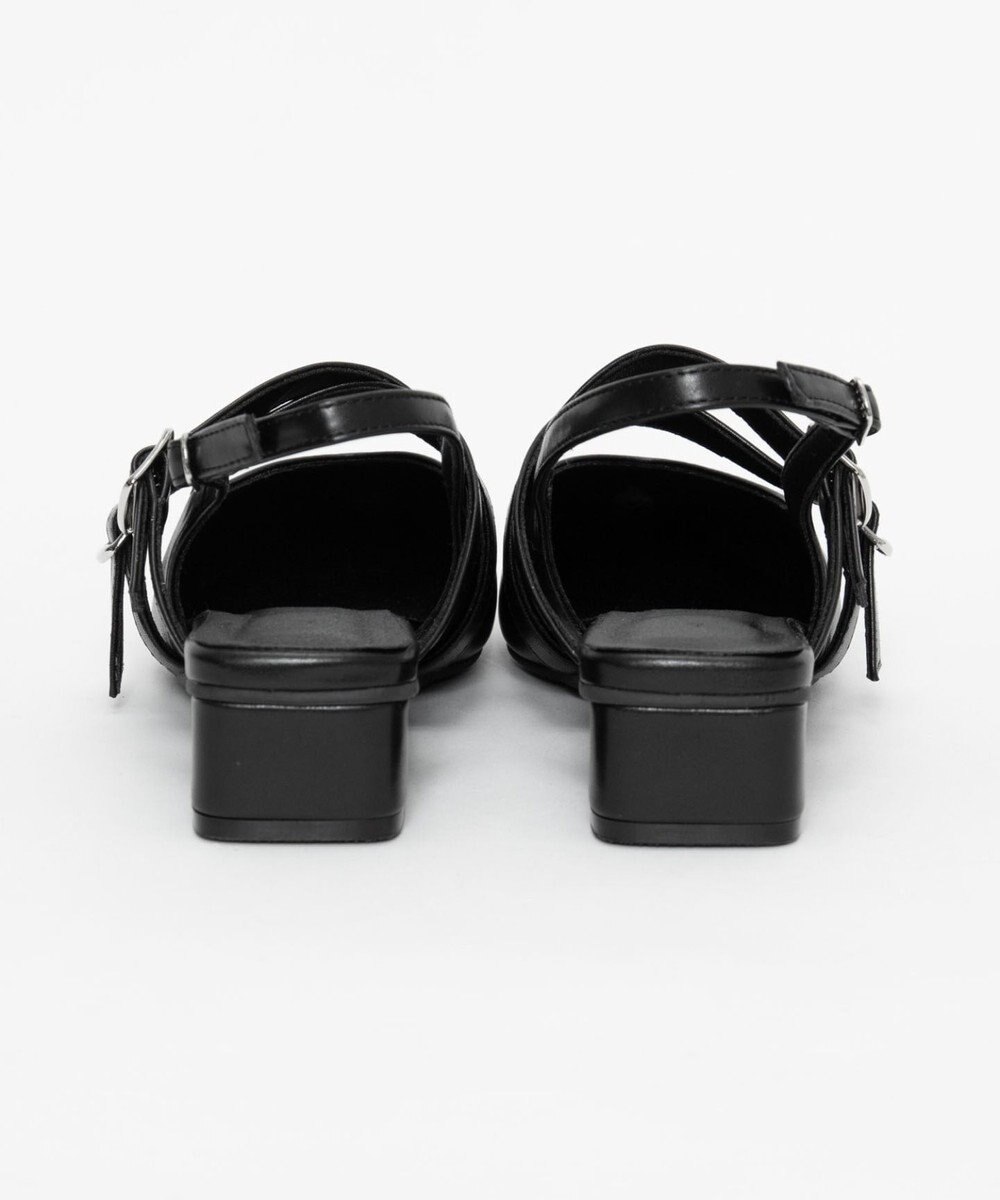 WEGO ダブルベルトポインテッドシューズ 