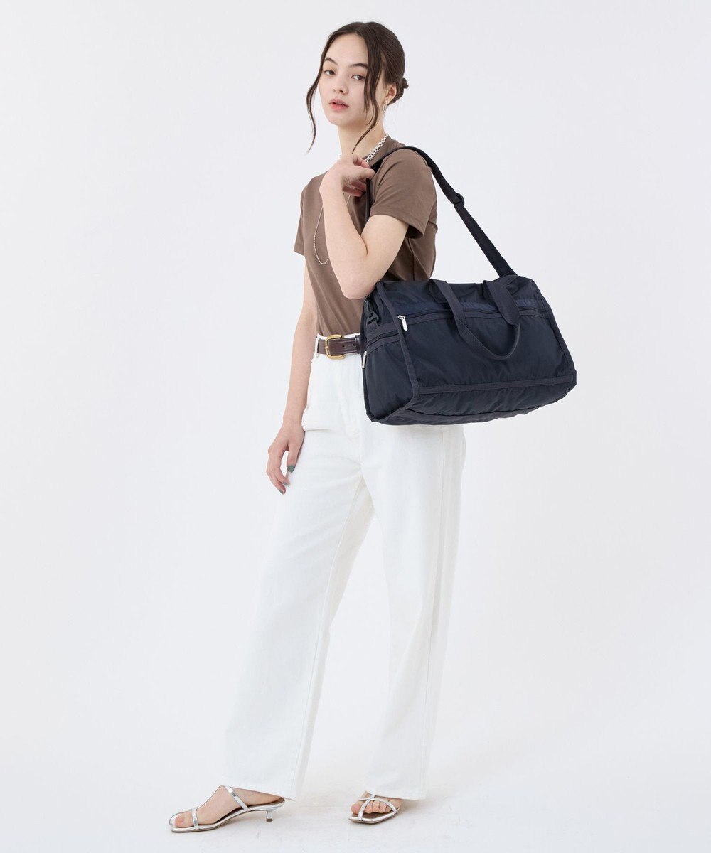 LeSportsac DELUXE MED WEEKENDER/ディープシーブルー 
