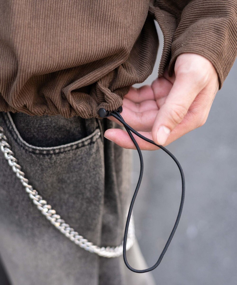 WEGO 【ユニセックス着用ITEM/MLサイズ展開】コーデュロイシャツジャケット 