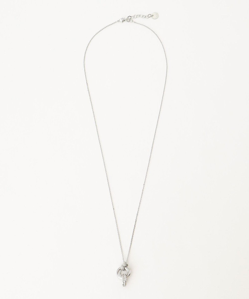 J.PRESS LADIES ビジューリング ネックレス 