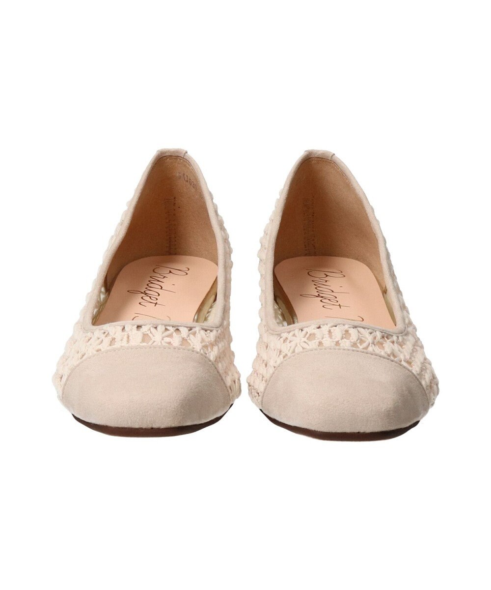 Bridget Birkin 【Bridget Birkin】レースチュール切り替えパンプス 