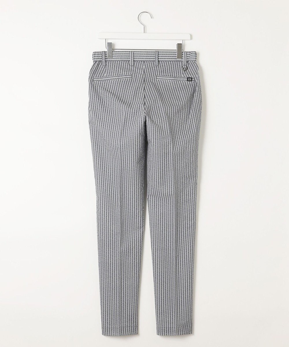 23区GOLF 【MEN】【撥水・ストレッチ】サッカーストライプ フルレングスパンツ 