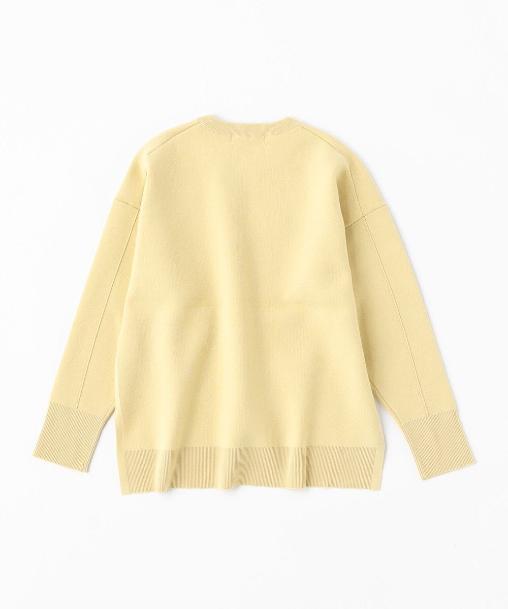 UNFILO 【洗える】スポンジ ニット プルオーバー 