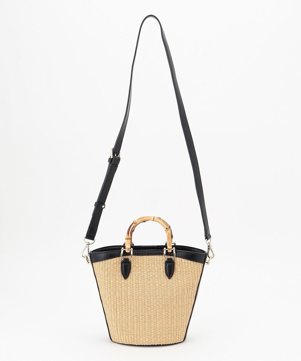 23区 【CLASSY.6月号掲載/Oggi4月号掲載】雑材 バンブー ハンドル ショルダー 