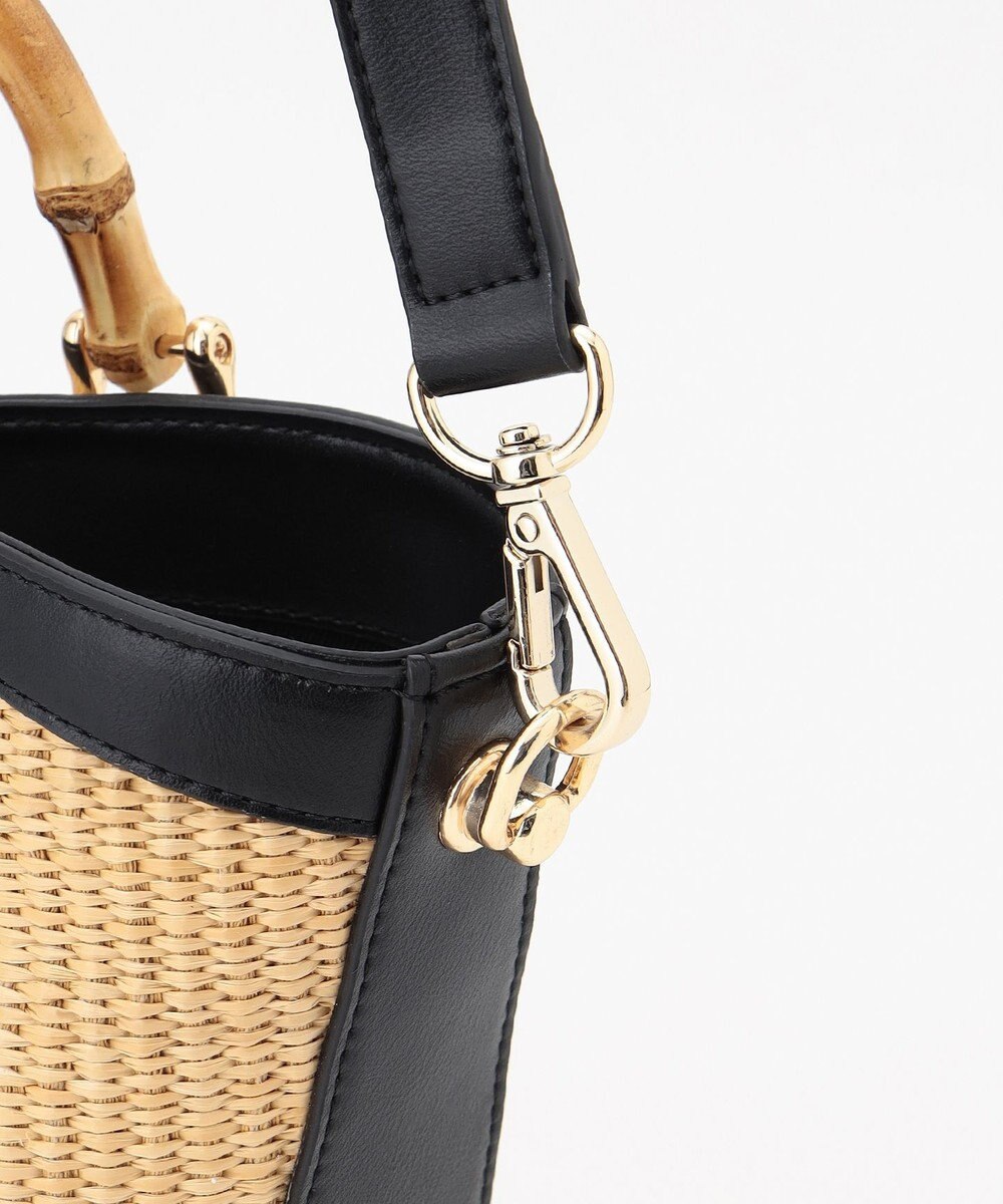 23区 【CLASSY.6月号掲載/Oggi4月号掲載】雑材 バンブー ハンドル ショルダー 