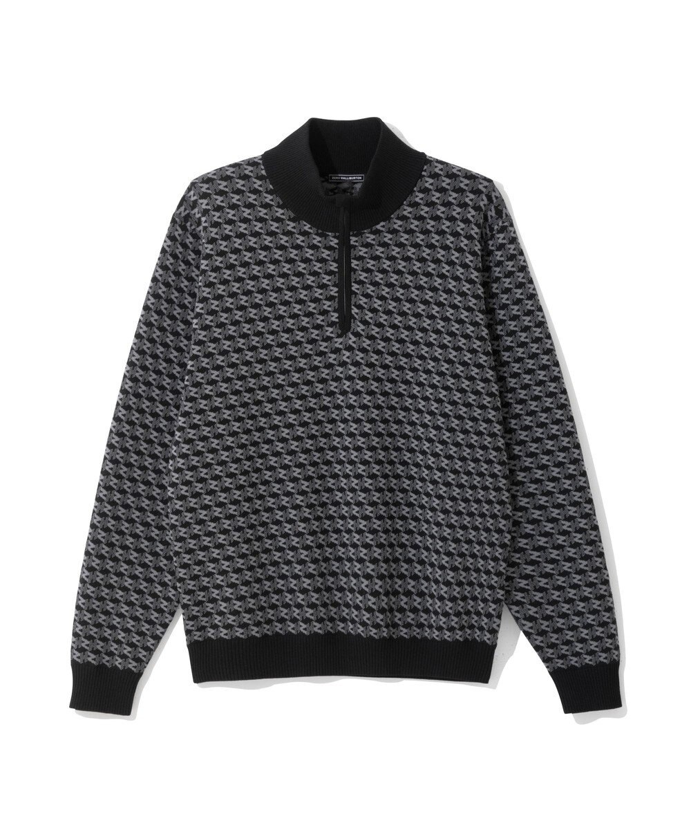 ZERO HALLIBURTON モノグラム ハーフジップニット ZHG-M5A4b 85114 