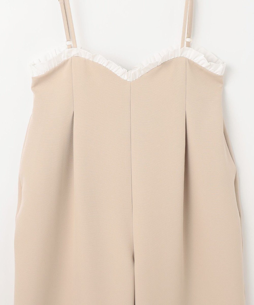 Feroux フリルデザイン・サス付きパンツ 