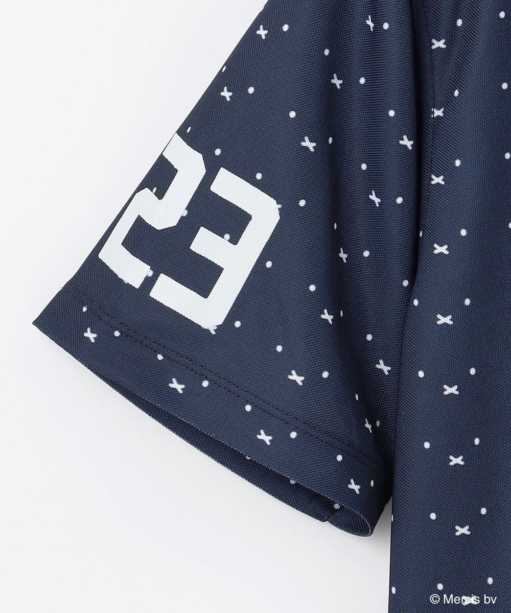 23区GOLF 【MEN】【吸水速乾/UVカット】ミッフィーフェイスポロシャツ 