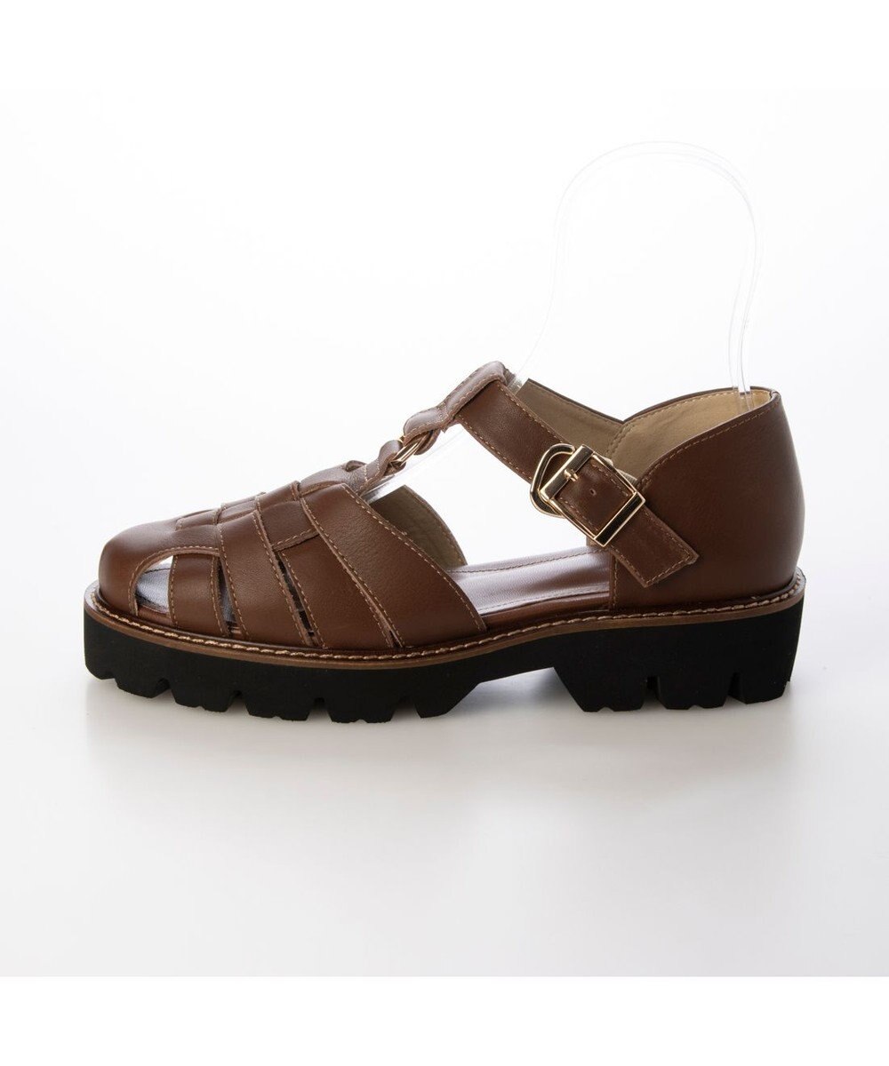 ing <ing>ボリュームソールグルカサンダル 