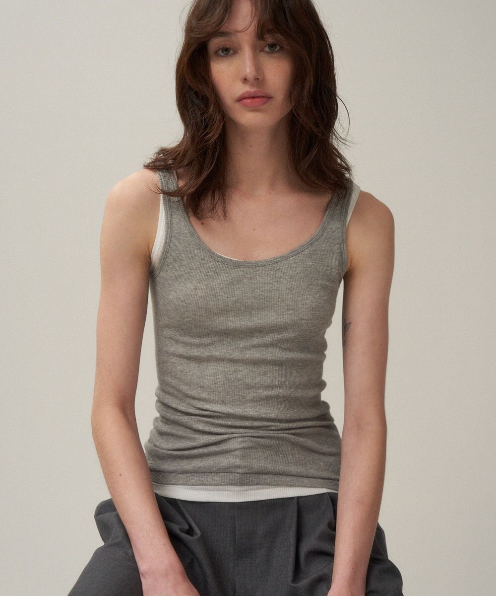 ATON COMPACT RIB | タンクトップ 