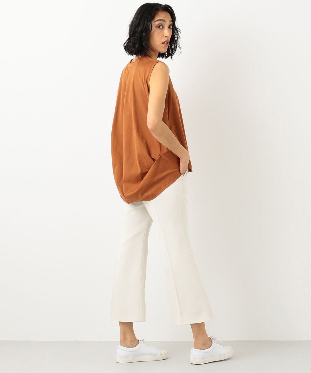 #Newans 【洗える】バックシャンデザインカットソー 