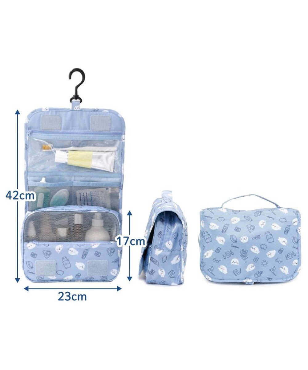 Mother garden しろたん トラベルポーチ 《旅行柄》 