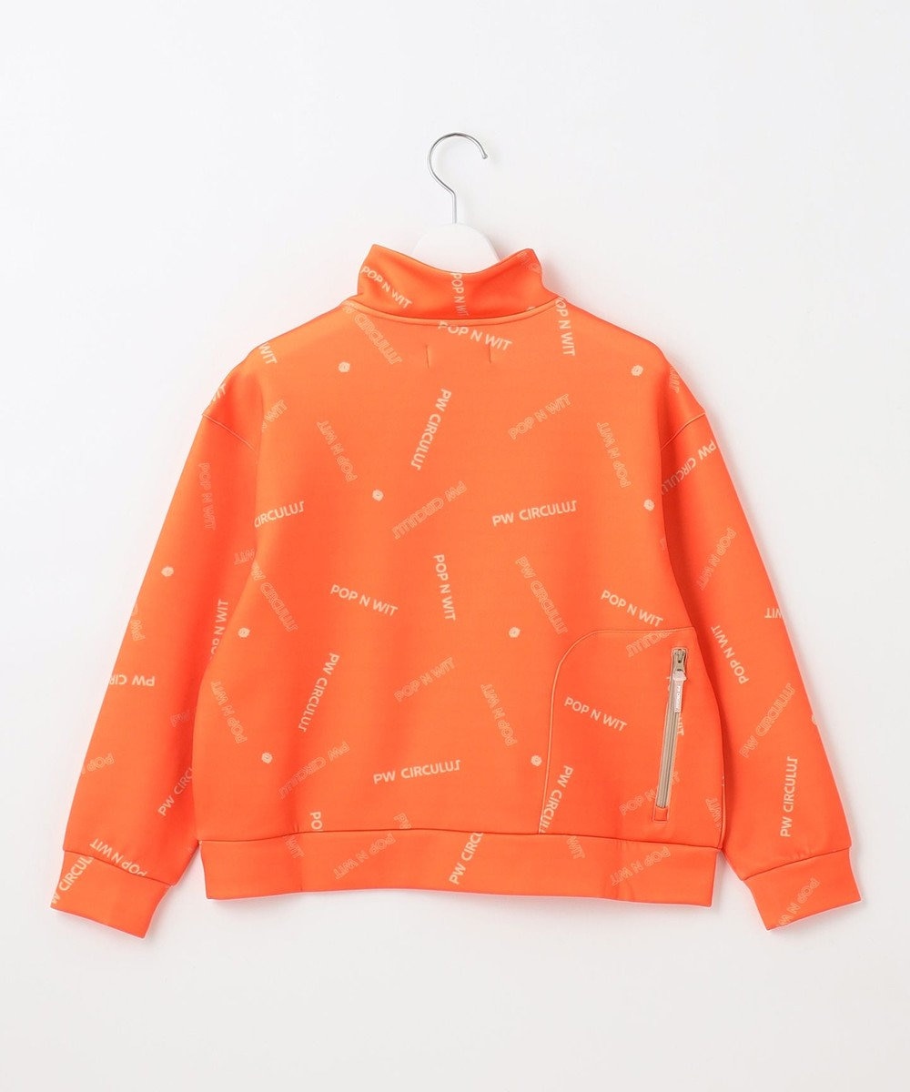 PW CIRCULUS 【 伸縮性あり 】【WOMEN】 LOGO ハーフジッププルオーバー 