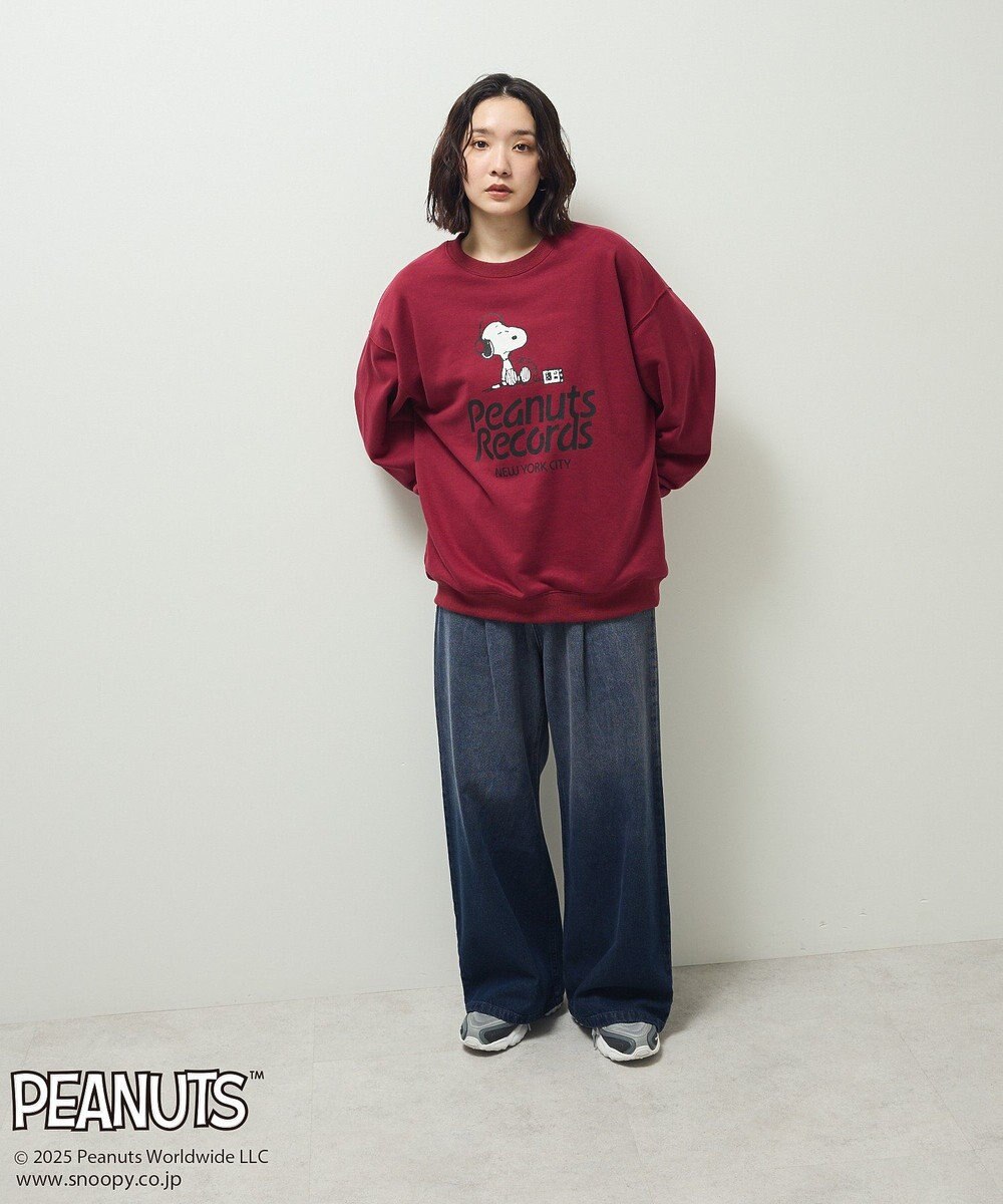 Green Parks ■PEANUTS ヘッドフォンスウェット 