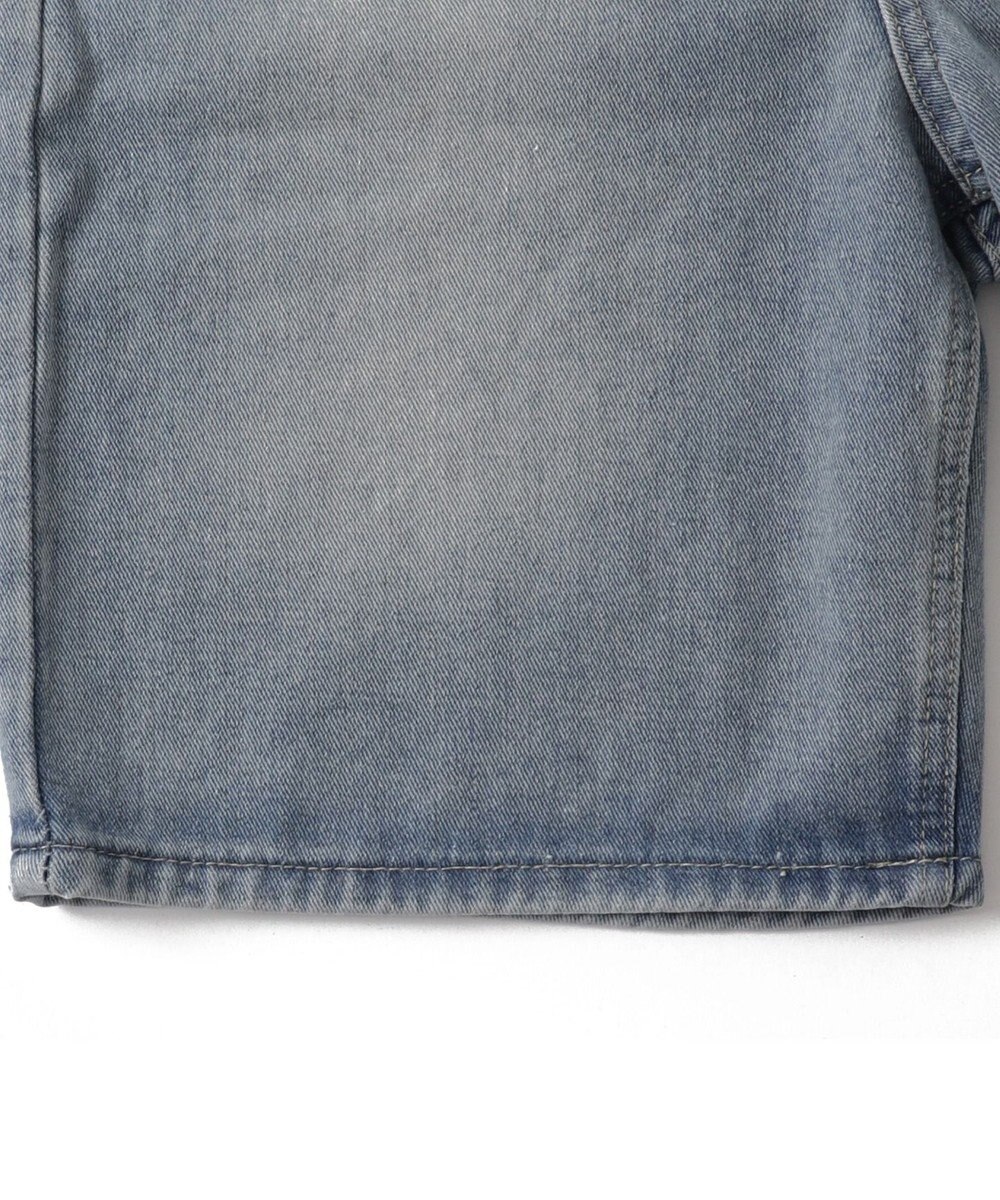 WEGO ワイドハーフデニムパンツ 