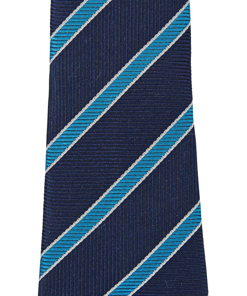 MIKI HOUSE HOT BISCUITS 【ミキハウス】 ストライプ柄ネクタイ(ポケットチーフ付) 