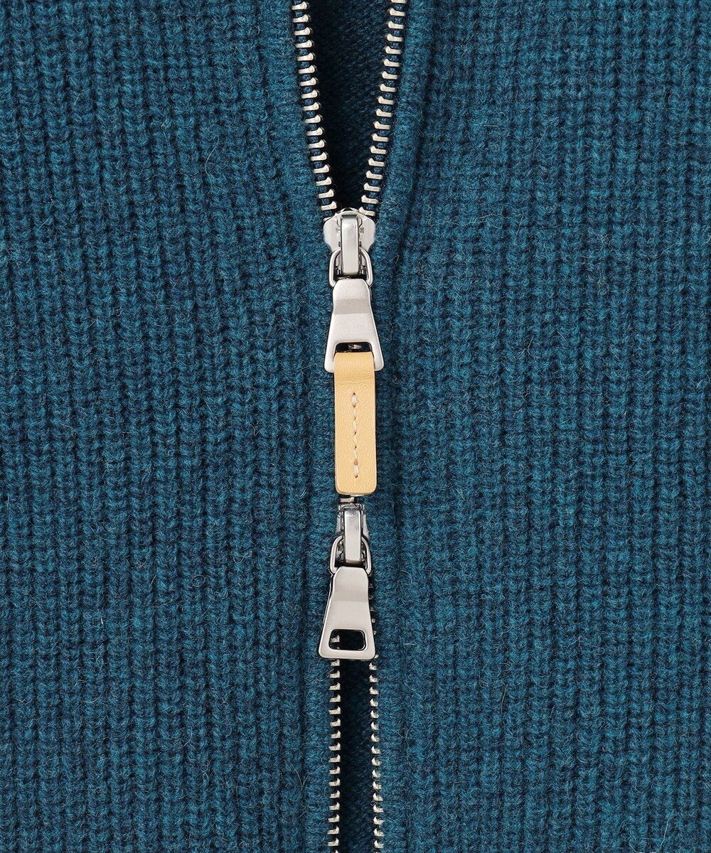 J.PRESS MEN 【WEB限定】畔編み フルジップカーディガン 