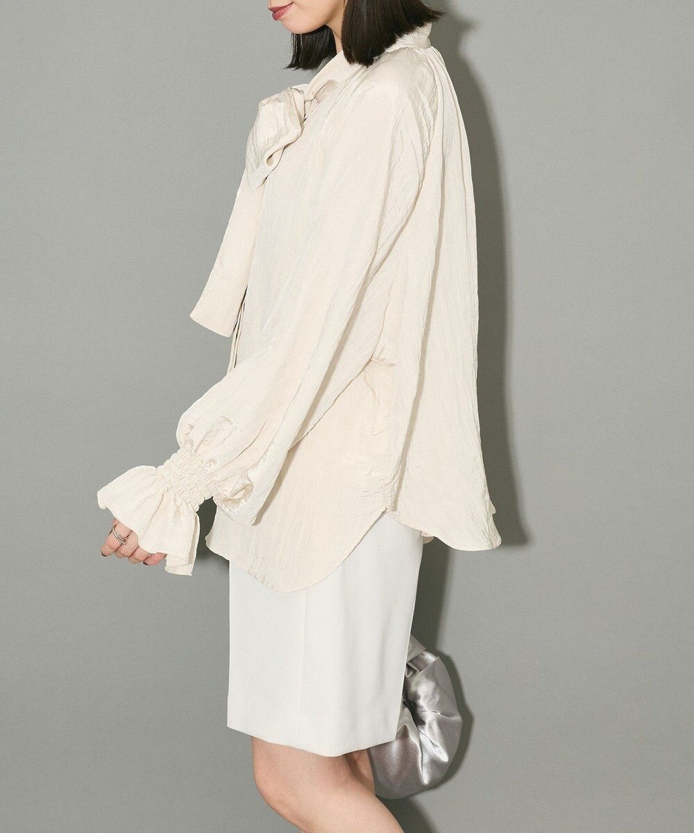 Green Parks ボウタイリボンブラウス 