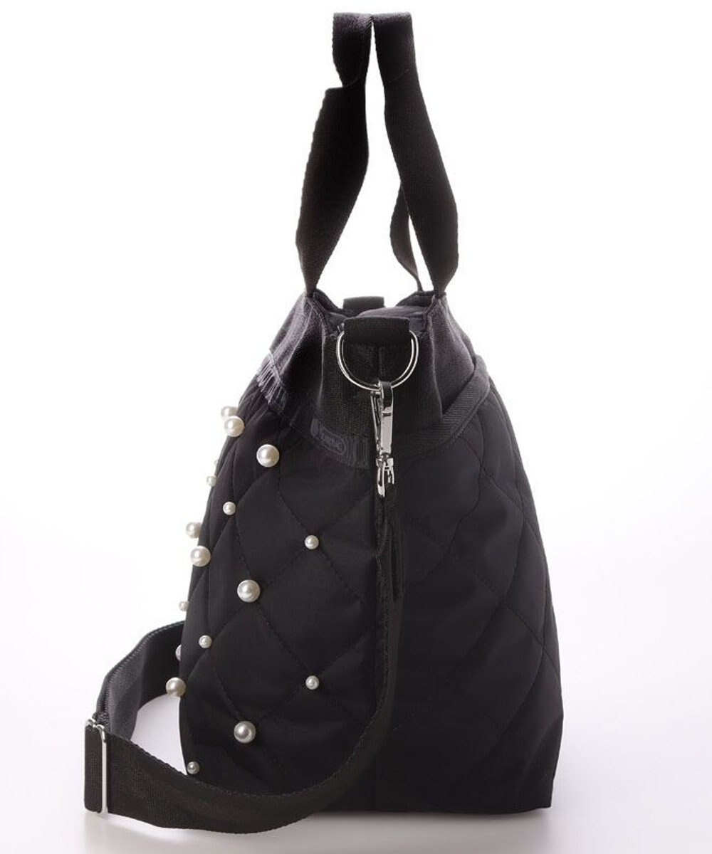 LeSportsac BUCKET TOTE W PEARLS2/ブラックパール 