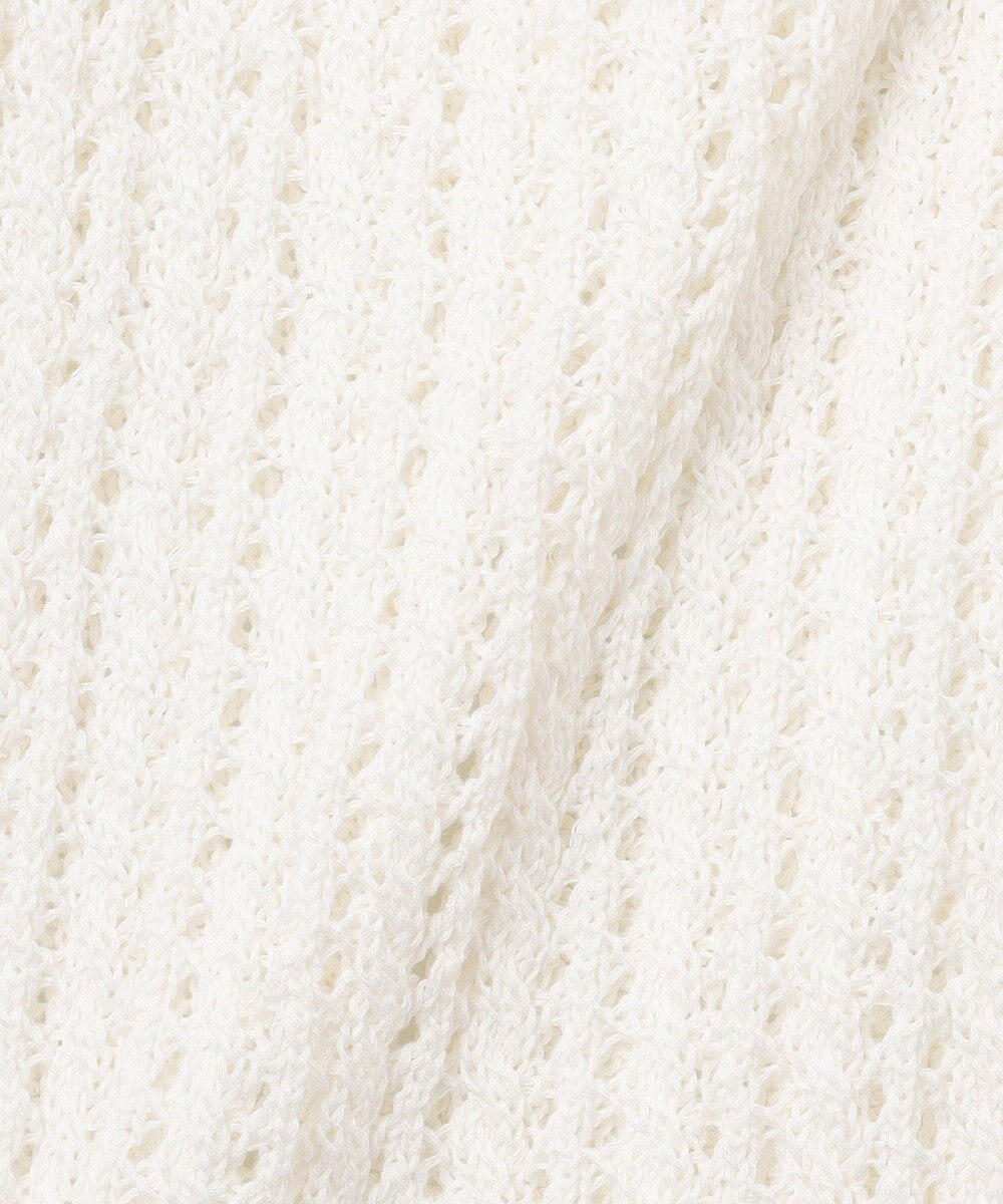 uncrave シースルーケーブルニット パンツ 