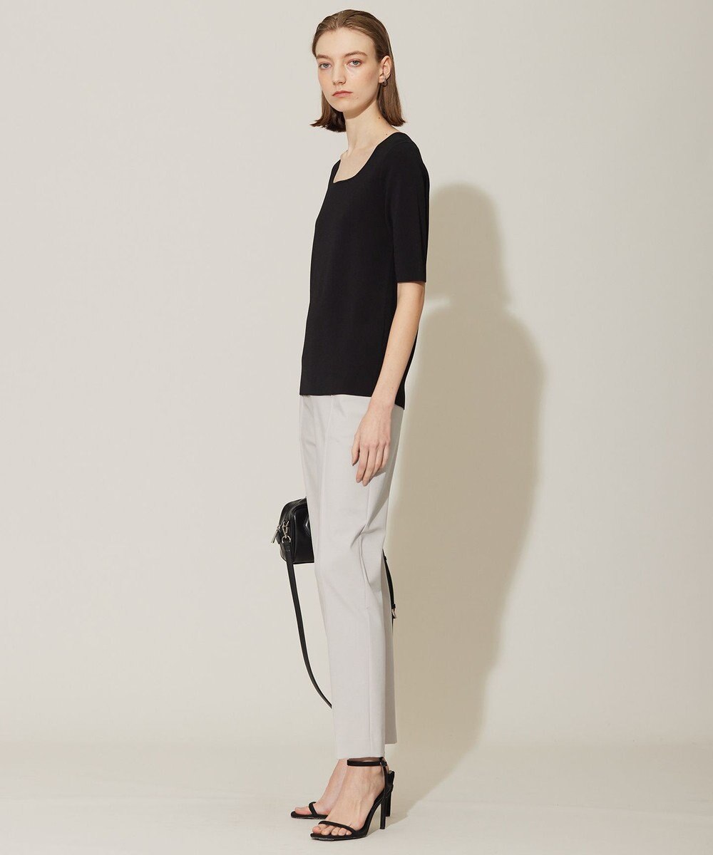 ICB 【洗える】シルクヴィスコースハイゲージ プルオーバー 